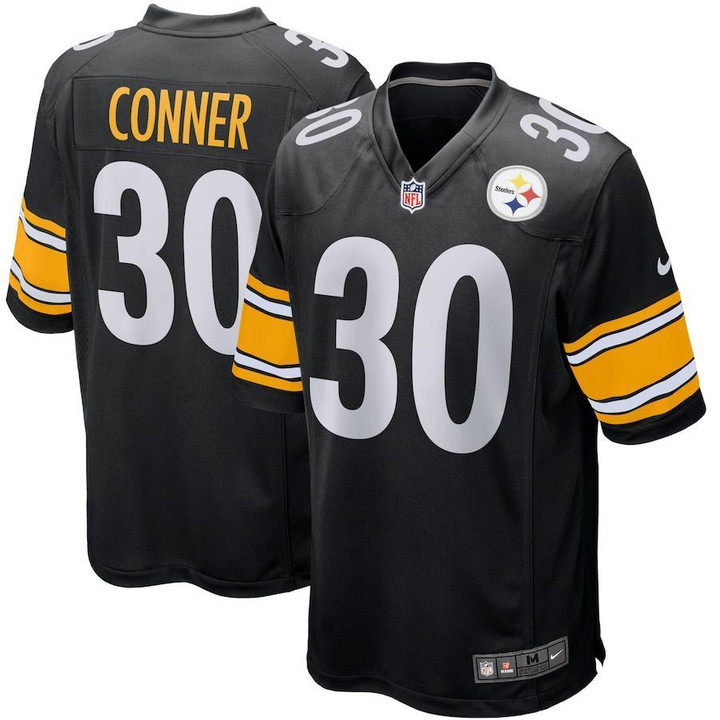 Pittsburgh Steelers James Conner Black Game Jersey