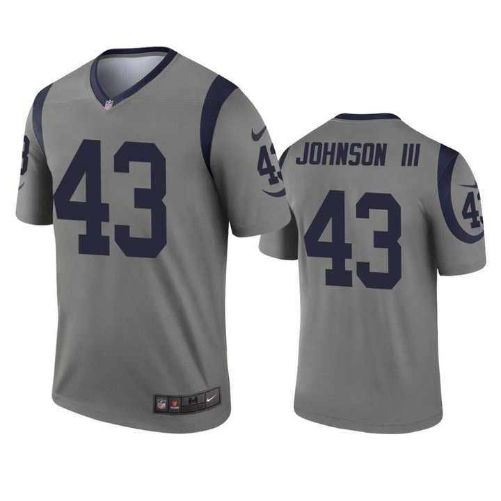 Los Angeles Rams John Johnson 2019 Inverted Legend Gray Jersey