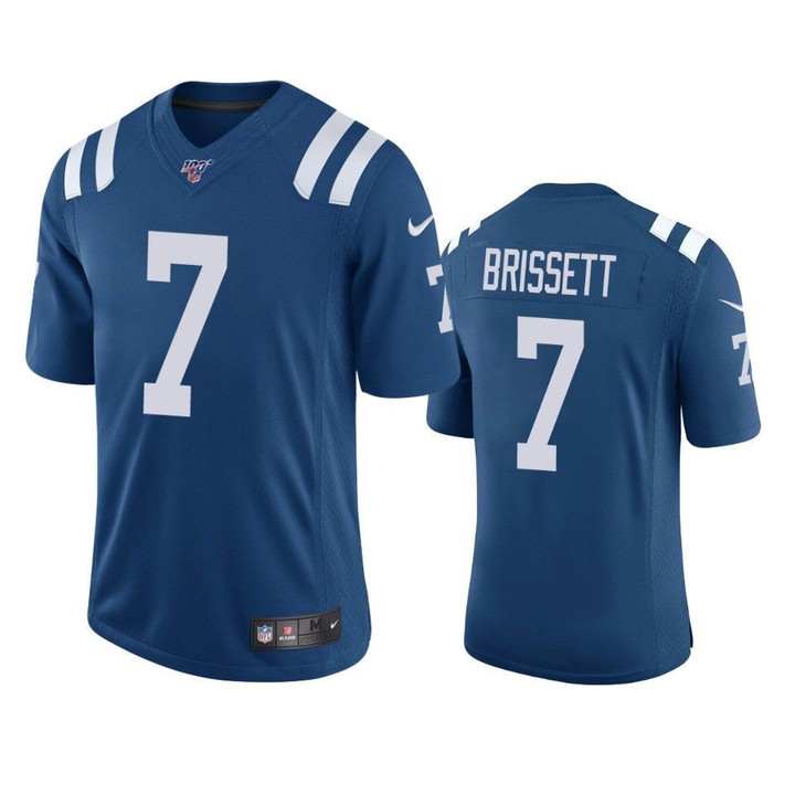 Colts Jacoby Brissett Limited Jersey Royal 100th Season