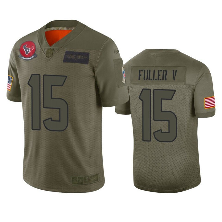 Houston Texans Will Fuller V Limited Jersey Camo 2019 Salute to Service
