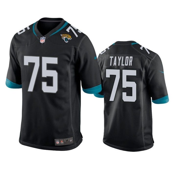 Jacksonville Jaguars Jawaan Taylor 2019 NFL Draft Black Game Jersey