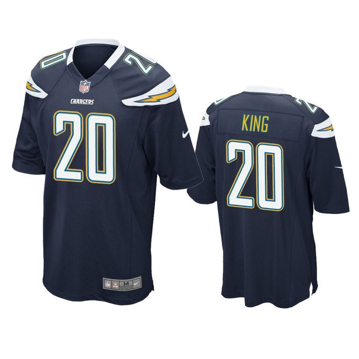 Los Angeles Chargers Desmond King Game Navy Mens Jersey