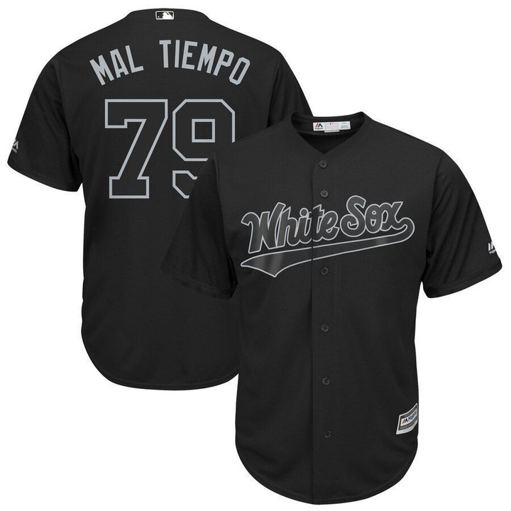 Jose Abreu Mal Tiempo Chicago White Sox Majestic 2019 Players Weekend Player Jersey Black 2019