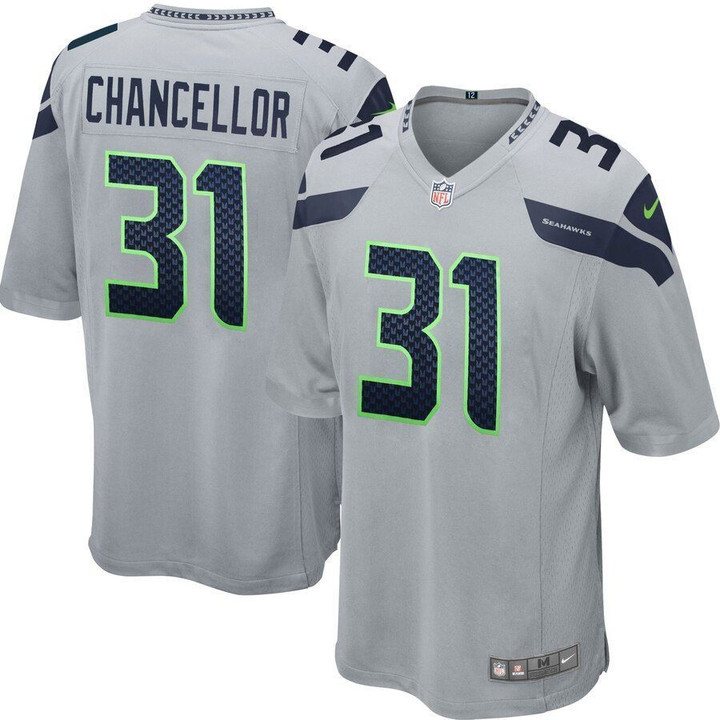Kam Chancellor Seattle Seahawks Youth Alternate Game Jersey Gray 2019