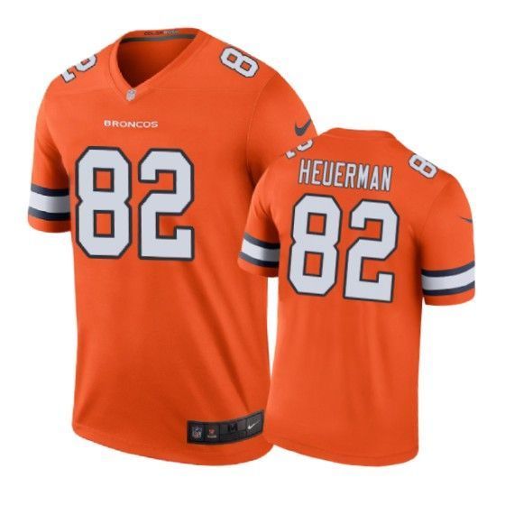 Denver Broncos Jeff Heuerman Color Rush Jersey