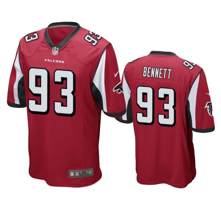 Atlanta Falcons Michael Bennett Game Red Mens Jersey