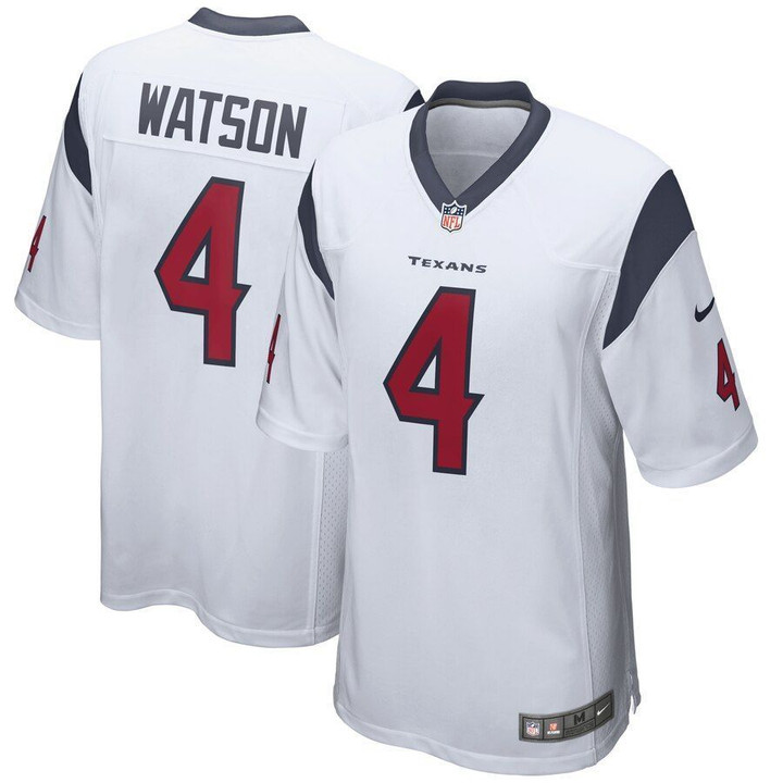 Deshaun Watson Houston Texans Youth Game Jersey White 2019