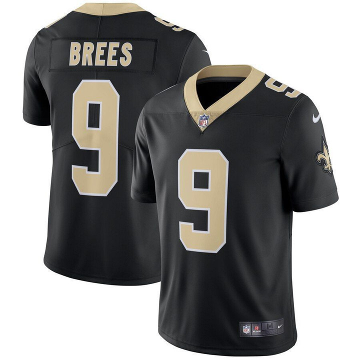 Drew Brees New Orleans Saints Vapor Untouchable Limited Player Jersey Black 2019