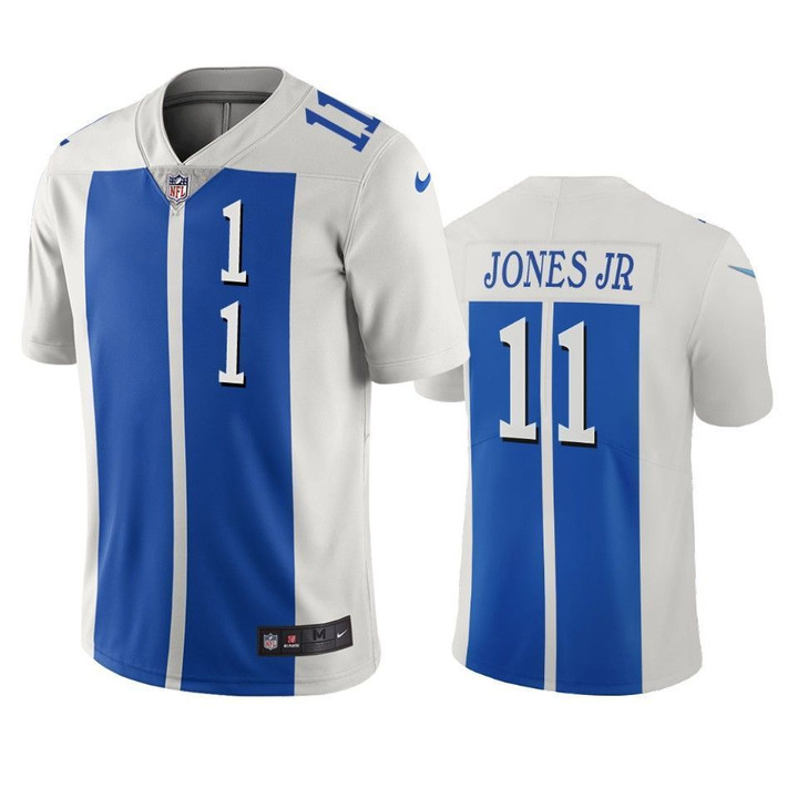Detroit Lions Marvin Jones Jr White Blue City Edition Jersey