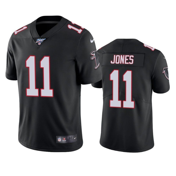 Atlanta Falcons Julio Jones Limited Jersey Black 100th Season