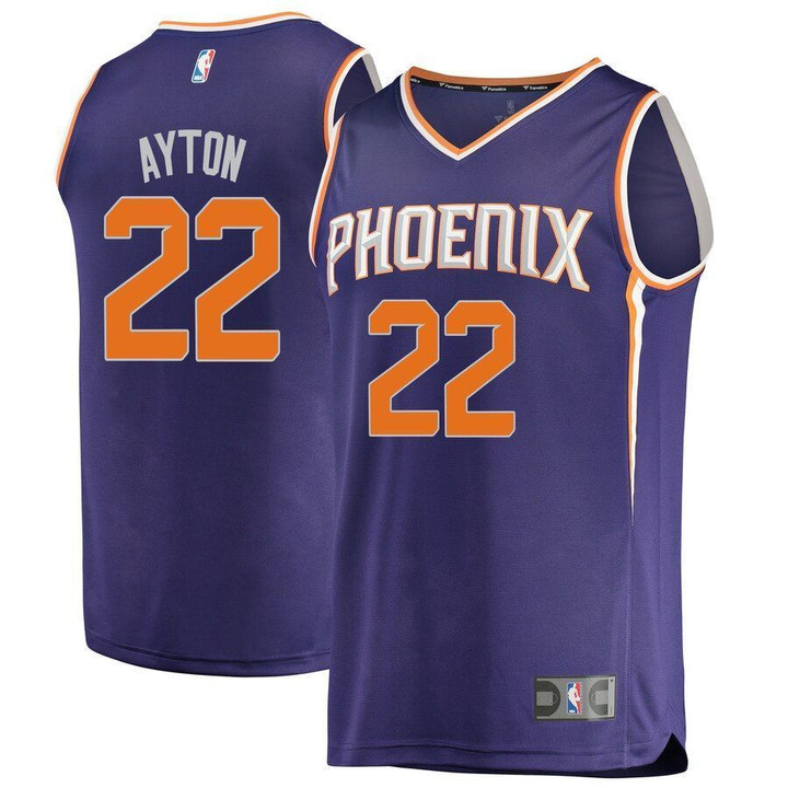Deandre Ayton Phoenix Suns 2019 NBA Draft First Round Pick Fast Break Jersey Purple Icon Edition