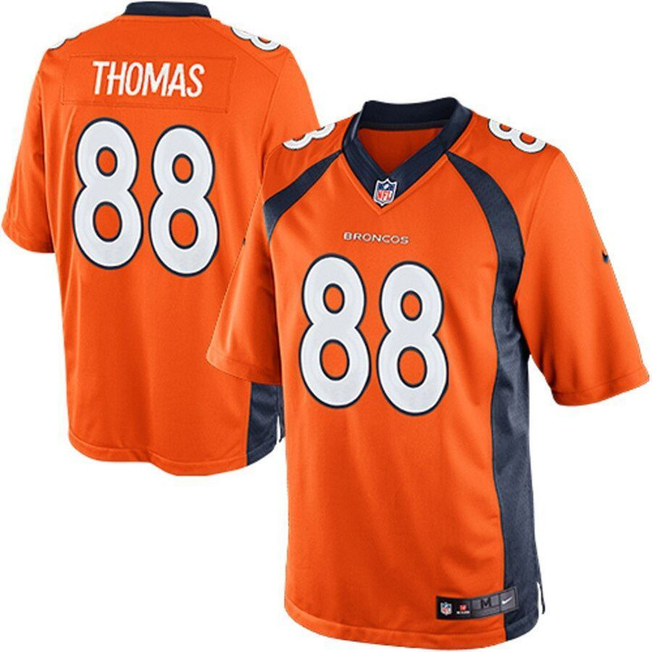 Demaryius Thomas Denver Broncos Team Color Limited Jersey Orange 2019