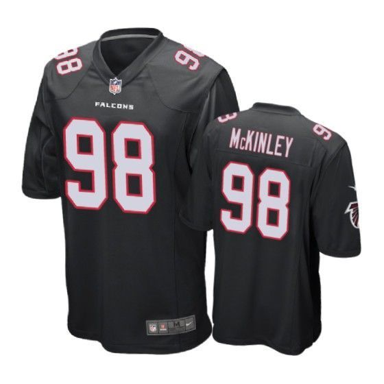 Atlanta Falcons Takkarist McKinley Game Black Mens Jersey