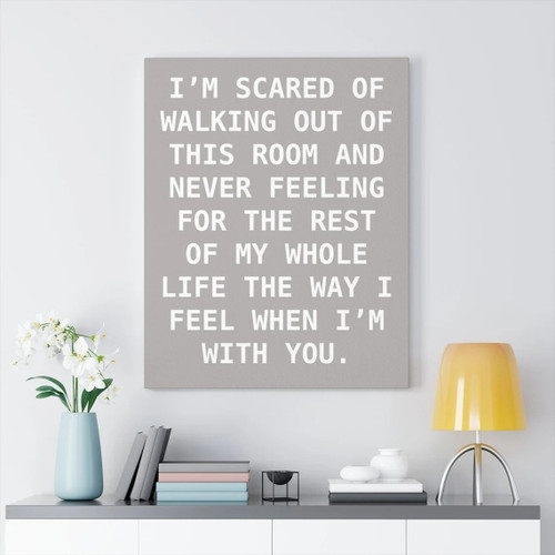 Dirty Dancing Wall art, Dirty Dancing Quote Canvas