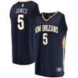 Herbert Jones New Orleans Pelicans Fanatics Branded 2021/22 Fast Break Replica Player Jersey Navy - Icon Edition Nba