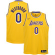 Russell Westbrook Los Angeles Lakers Nike 2021/22 Swingman Jersey - Icon Edition - Gold Nba