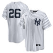 Dj Lemahieu New York Yankees Nike Home Replica Player Name Jersey - White Mlb