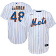 Jacob Degrom New York Mets Nike  Home Replica Player Jersey - White Mlb