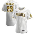 Fernando Tatís Jr. San Diego Padres Nike Home Authentic Player Jersey - White/Brown Mlb