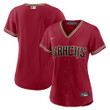 Arizona Diamondbacks Nike Women's Alternate Replica Team Jersey - Red Mlb