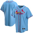 St. Louis Cardinals Nike  Alternate Replica Team Jersey - Light Blue Mlb