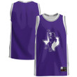 Tarleton State Texans Basketball Jersey - Purple Ncaa