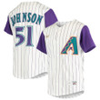 Randy Johnson Arizona Diamondbacks Nike  Alternate Cooperstown Collection Player Jersey - Cream Mlb