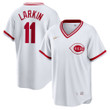 Barry Larkin Cincinnati Reds Nike Home Cooperstown Collection Player Jersey - White Mlb