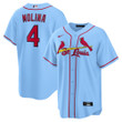 Yadier Molina St Louis Cardinals Nike Alternate Replica Player Name Jersey Light Blue Mlb