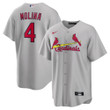Yadier Molina St Louis Cardinals Nike Road Replica Player Name Jersey Gray Mlb