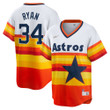 Nolan Ryan Houston Astros Nike Home Cooperstown Collection Player Jersey - White Mlb