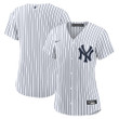 New York Yankees Nike Women's Home Replica Team Jersey - White Mlb