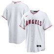 Los Angeles Angels Nike Home Replica Team Jersey White Mlb