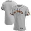 San Francisco Giants Nike Road Authentic Team Jersey - Gray Mlb