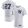 Giancarlo Stanton New York Yankees Nike Home Authentic Player Jersey - White Mlb