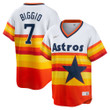 Craig Biggio Houston Astros Nike Home Cooperstown Collection Player Jersey - White Mlb