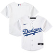 Los Angeles Dodgers Nike Preschool Home Replica Team Jersey - White Mlb