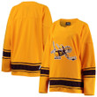 Minnesota Golden Gophers 25Th Anniversary Women's Hockey Team Jersey - Gold Ncaa