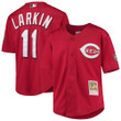 Barry Larkin Cincinnati Reds Mitchell & Ness  Cooperstown Collection Mesh Batting Practice Jersey - Red Mlb