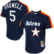 Jeff Bagwell Houston Astros Mitchell & Ness Cooperstown Mesh Batting Practice Jersey - Navy Mlb