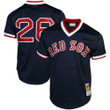 Mitchell & Ness Wade Boggs Boston Red Sox 1992 Authentic Cooperstown Collection Batting Practice Jersey - Navy Blue Mlb