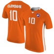#10 Clemson Tigers Original Retro Brand Soccer Jersey - Orange Ncaa