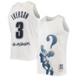 Allen Iverson Georgetown Hoyas Mitchell And Ness The Answer Replica Jersey White Ncaa