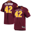 Pat Tillman Arizona State Sun Devils Adidas Team Premier Football Jersey - Maroon Ncaa
