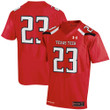 #23 Texas Tech Red Raiders Under Armour Replica Jersey - Red Ncaa