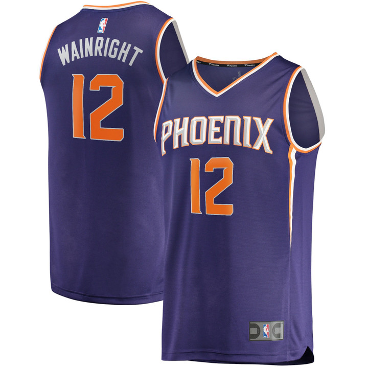 Ish Wainright Phoenix Suns Fanatics Branded  2021/22 Fast Break Replica Jersey - Icon Edition - Purple Nba