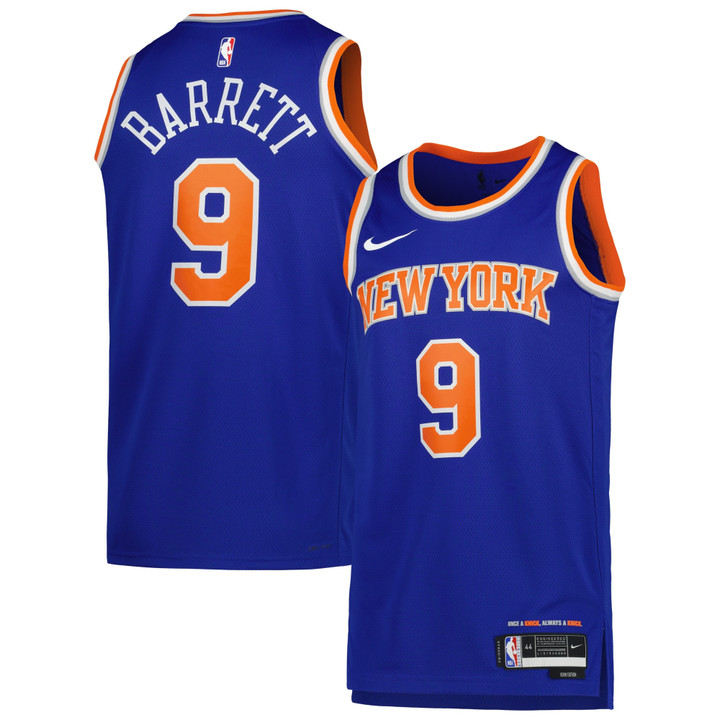 Rj Barrett New York Knicks Nike 2022/23 Swingman Jersey Blue - Icon Edition Nba