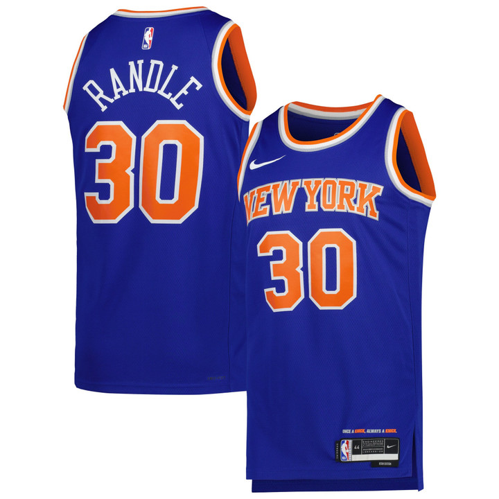 Julius Randle New York Knicks Nike 2022/23 Swingman Jersey Blue - Icon Edition Nba