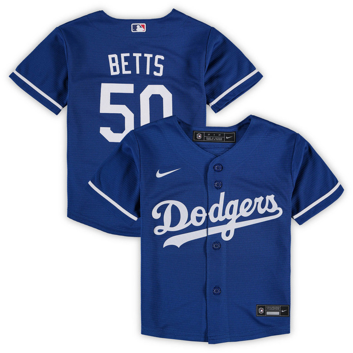 Mookie Betts Los Angeles Dodgers Nike Toddler Alternate Replica Player Jersey Royal Mlb