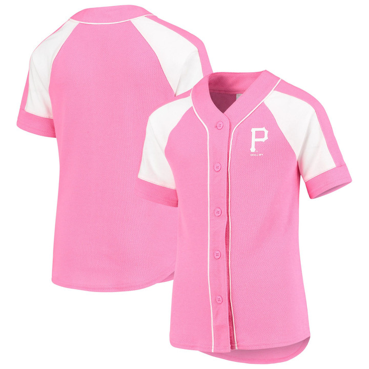 Pittsburgh Pirates  Team Spirit Fashion Jersey - Pink Mlb